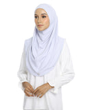 Delila Instant Shawl in Cotton Boll
