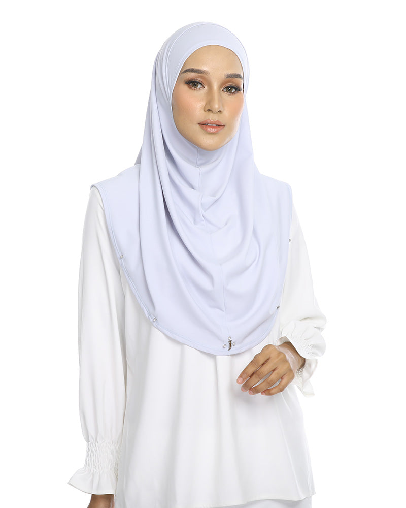Delila Instant Shawl in Cotton Boll