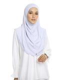 Delila Instant Shawl in Cotton Boll