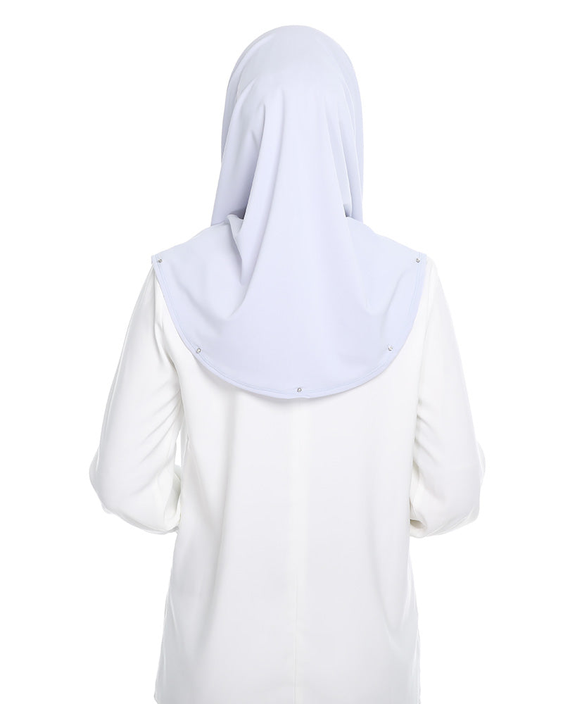 Delila Instant Shawl in Cotton Boll