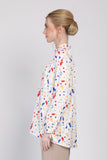 The Ceria Blouse in Brush Paints