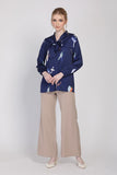 J&Co Palazzo 3.0 Straight Cut Wide Leg Pants in Khakis