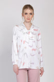 The Ceria Blouse in Abstract Prints