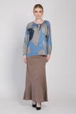 The Ceria 2.0 Blouse in Dusty Blue