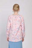 The Botani Floral Blouse in Pink