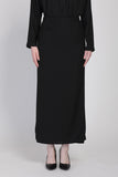 The Cahaya Knit Pencil Skirts in Black