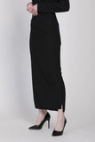 The Cahaya Knit Pencil Skirts in Black