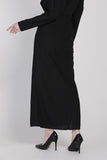 The Cahaya Knit Pencil Skirts in Black