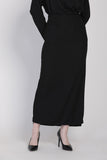The Cahaya Knit Pencil Skirts in Black