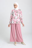 The Reunion Moments Floral Blouse in Pink