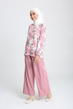 The Reunion Moments Floral Blouse in Pink