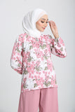 The Reunion Moments Floral Blouse in Pink