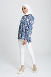 The Botanika Blouse in Blue