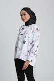 Devynn Floral Print Blouse in Pink