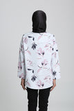 Devynn Floral Print Blouse in Pink