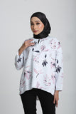 Devynn Floral Print Blouse in Pink