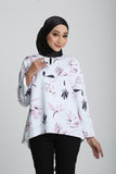 Devynn Floral Print Blouse in Pink