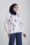 The Botani Floral Blouse in Pink