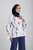 The Botani Floral Blouse in Pink Floral