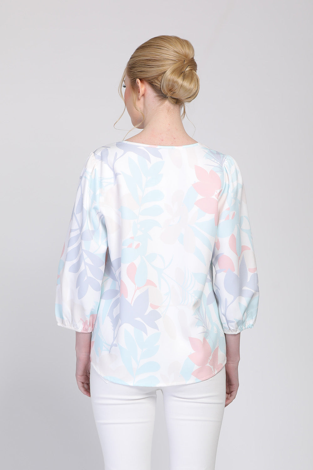 JULY Abstract Floral Prints Blouse