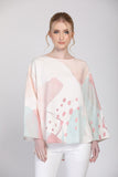 Ambellina Blouse in Abstract Prints