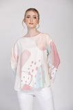 Ambellina Blouse in Abstract Prints