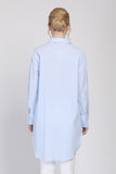The Remix Tunic Shirt in Blue/Pink