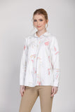 Breonna Collar Blouse in Floral Prints