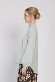 Keanna Long Sleeves Blouse in Sage