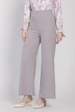 J&Co Palazzo 3.0 Straight Cut Wide Leg Pants in Grey