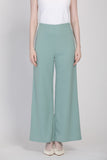 J&Co Palazzo 3.0 Straight Cut Wide Leg Pants in Dusty Green