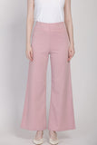 J&Co Palazzo 3.0 Straight Cut Wide Leg Pants in Pink