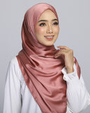 J. Basics The Afia Satin Shawl in Charmante