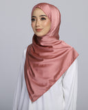 J. Basics The Afia Satin Shawl in Charmante