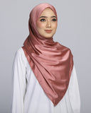 J. Basics The Afia Satin Shawl in Charmante