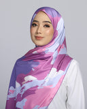 JSCarves J. Prints The Auria 1.0 Printed Shawl in Velvet