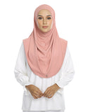 Delila Instant Shawl in Fusion Coral