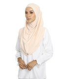 Delila Instant Shawl in Ivory Tower