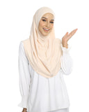 Delila Instant Shawl in Ivory Tower