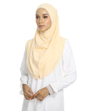 Delila Instant Shawl in Walnut Milkies