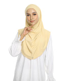 Delila Instant Shawl in Pale Organza