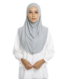 Delila Instant Shawl in Porpoise Fin