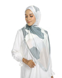 JScarves J. Prints The Auria 2.0 Printed Shawl in Olive