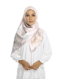 JScarves J. Prints The Nova Printed Square in Beige